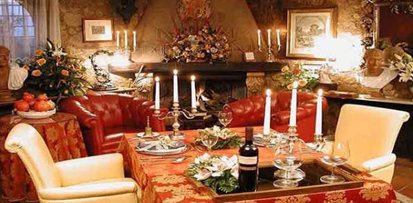 Arredamenti e interni di Solo per Due.
Ermenegildomaria Vissaleffi al ristorante Solo per Due